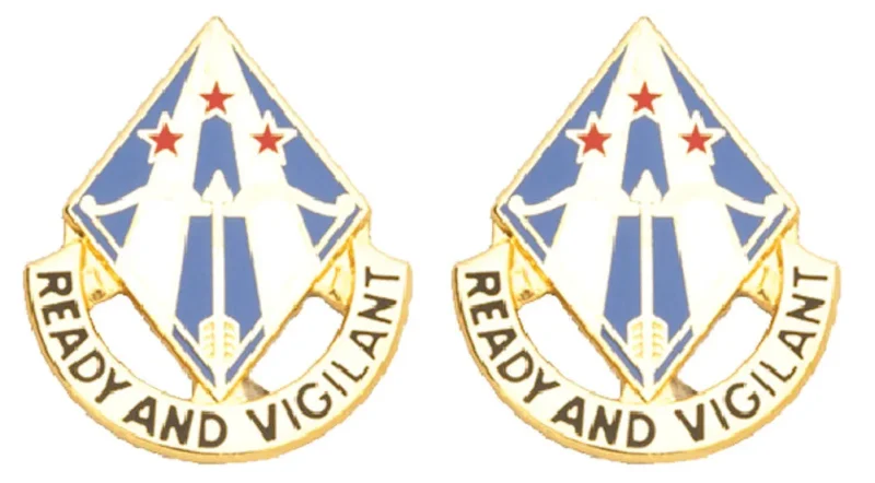 31st air defense brigade insignia pair ready vigilant