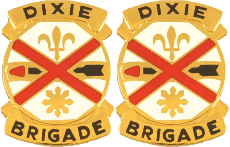 31st armor brigade insignia pair dixie brigade