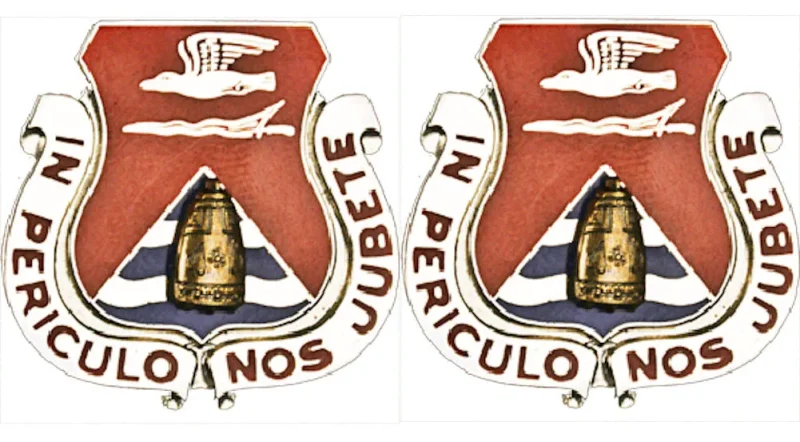 31st field artillery insignia pair distinctive unit