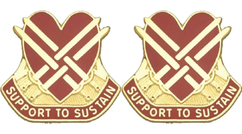 31st support group insignia pair sustain support