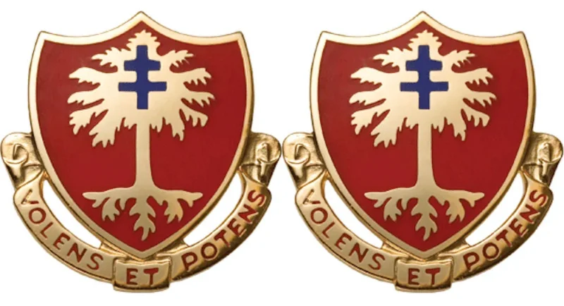 320th fa battalion insignia pair distinctive unit emblem