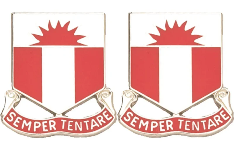 321st engineer battalion insignia pair