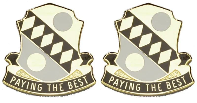 325th fin battalion insignia pair distinctive unit