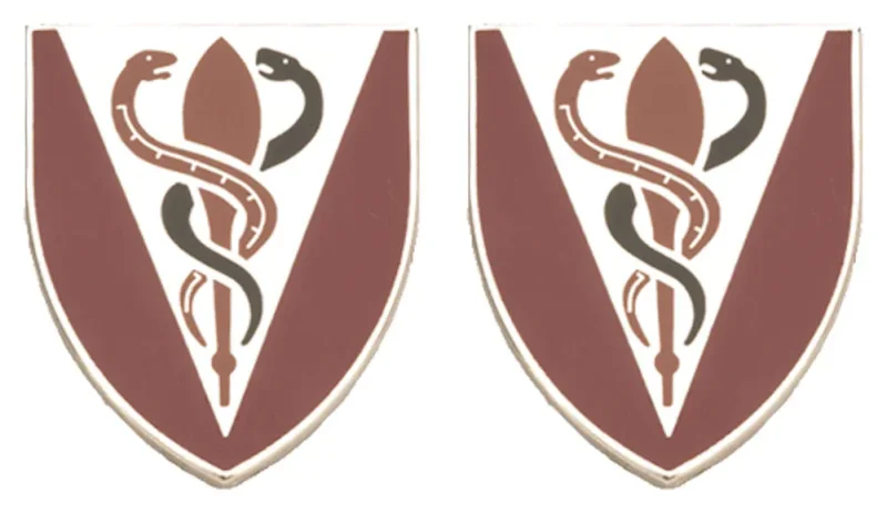 325th support battalion insignia pair distinctive unit emblem