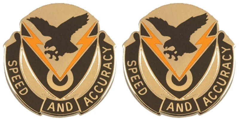 327th signal battalion insignia pair distinctive unit emblem