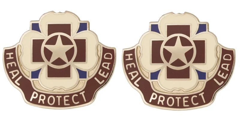 3297th hospital unit crest pair heal protect lead