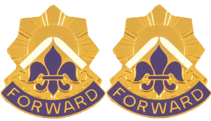 32nd infantry brigade insignia pair forward