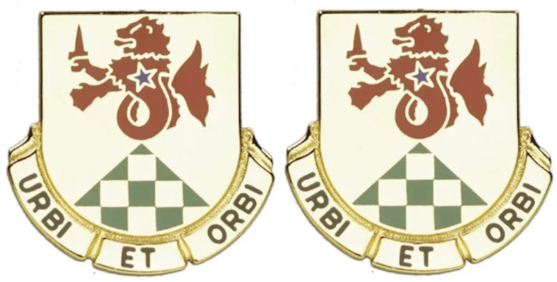 336th mp battalion usar insignia pair