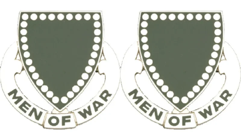 33rd armor unit insignia pair men of war