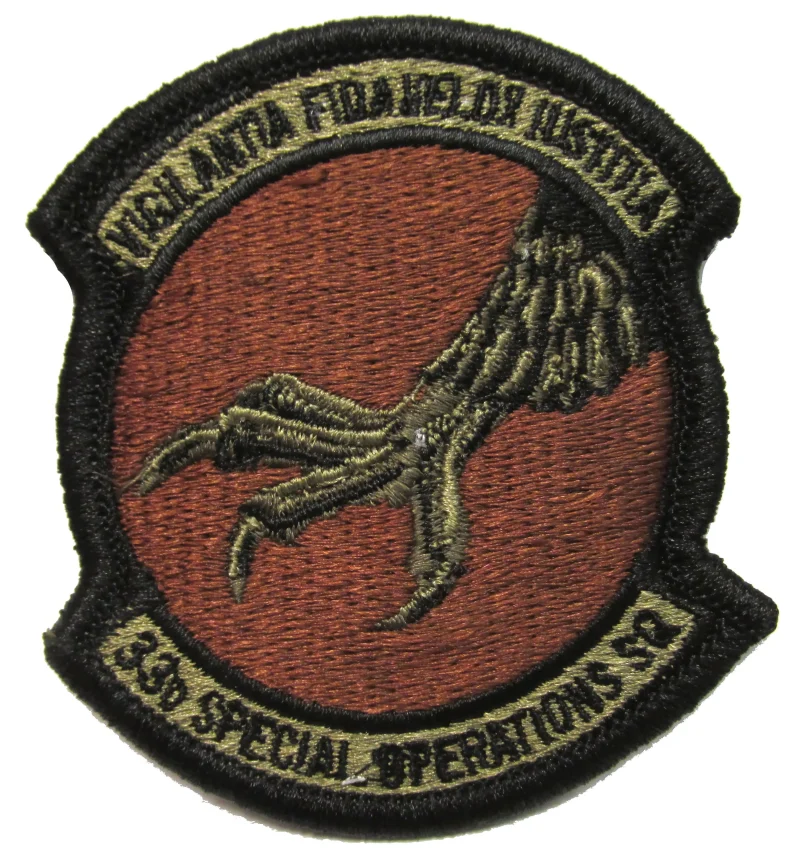 33rd special ops squadron ocp spice brown patch scaled