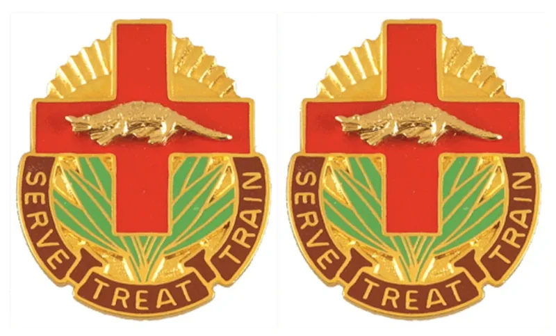 345th combat support unit insignia pair