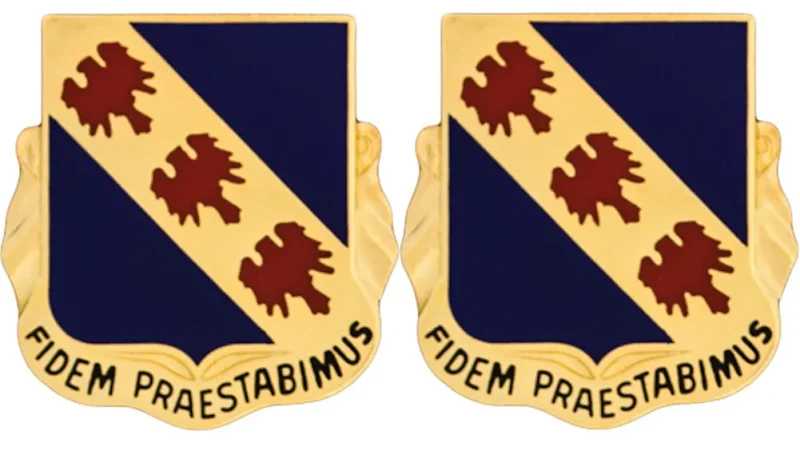 355th usar regiment insignia pair