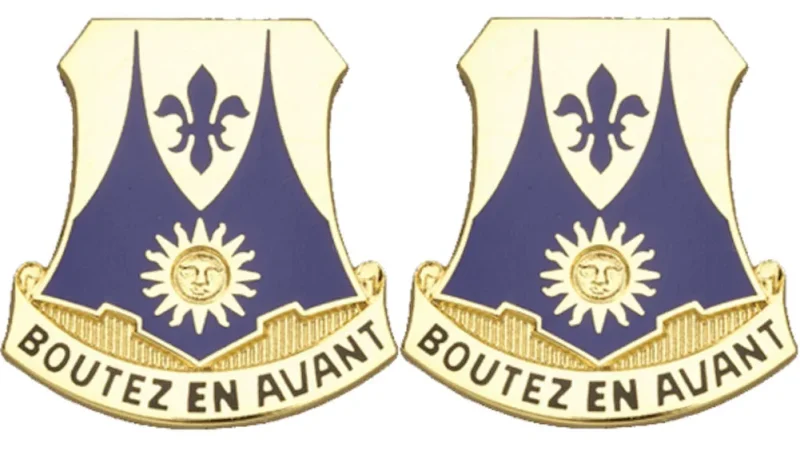 356th regiment ait usar distinctive unit insignia pair