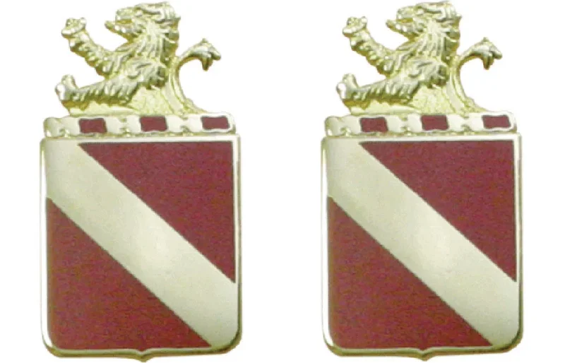 35th field artillery unit insignia pair