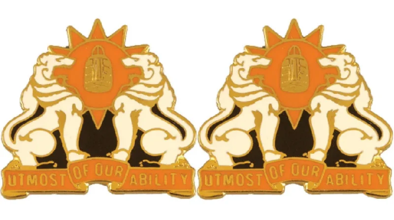 35th signal brigade insignia pair utmost of our ability