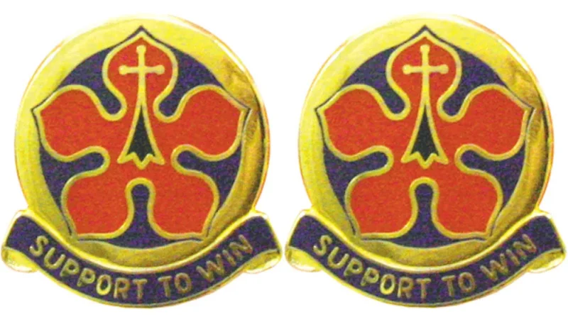 360th ag battalion insignia pair