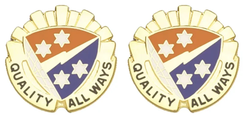 369th signal battalion insignia pair distinctive unit emblem