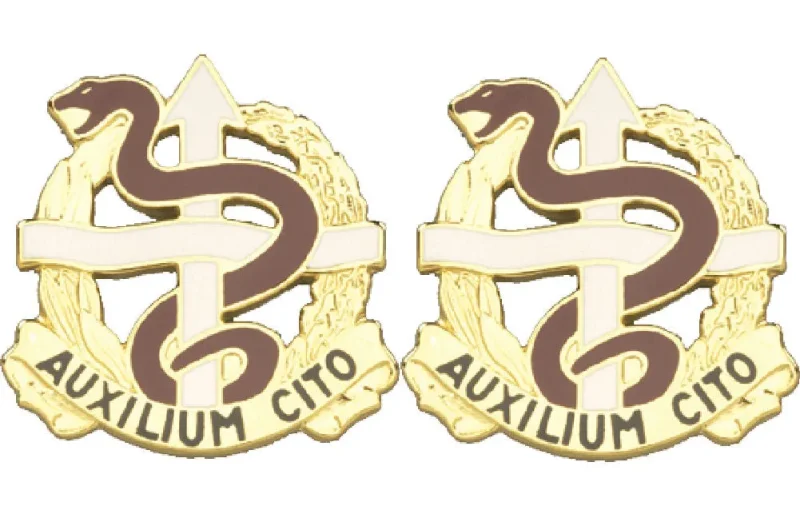 36th medical battalion insignia pair rapid aid symbol