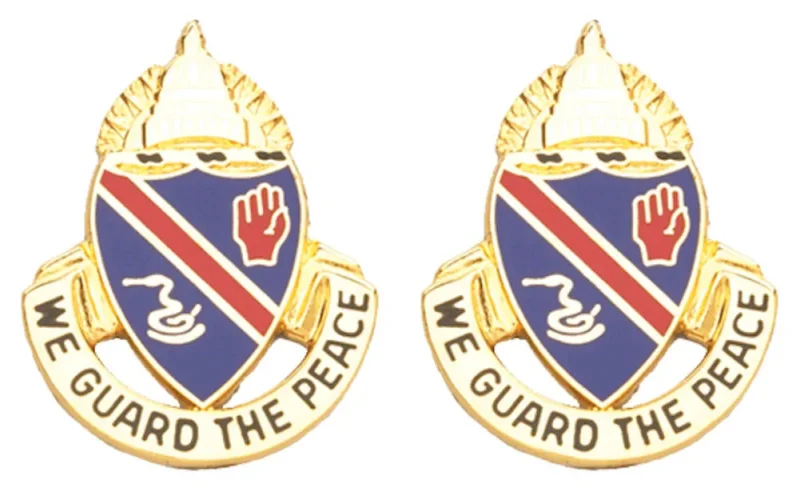 372nd mp battalion insignia pair distinctive unit badge