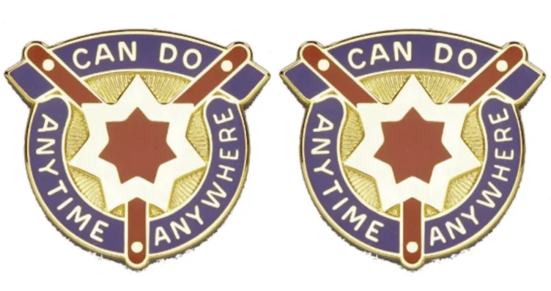 377th support command insignia set pair