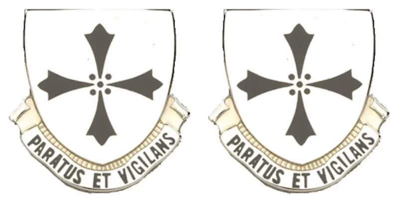 381st regiment distinctive unit insignia pair