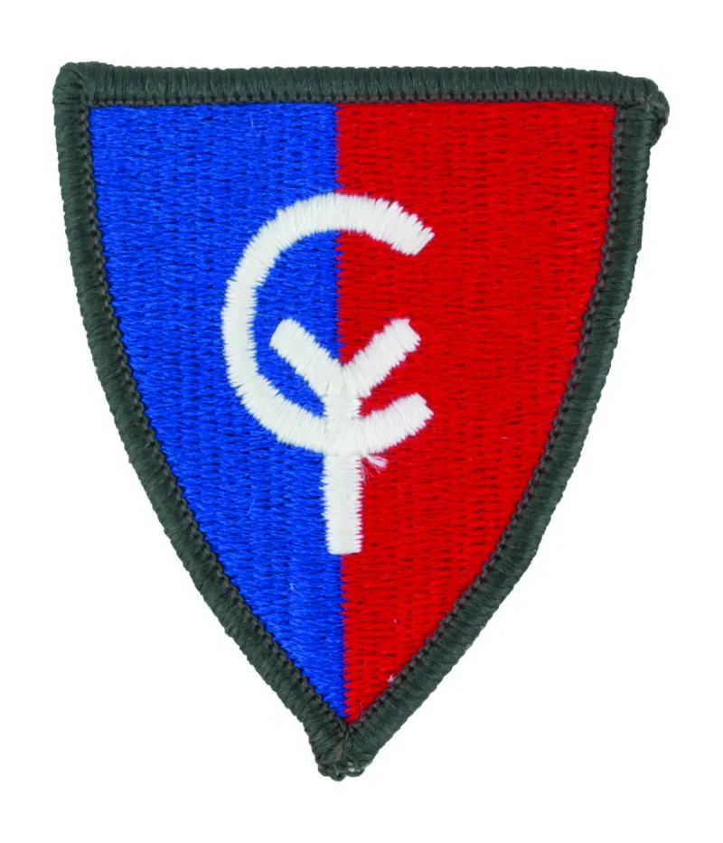 38th infantry division full color patch dress