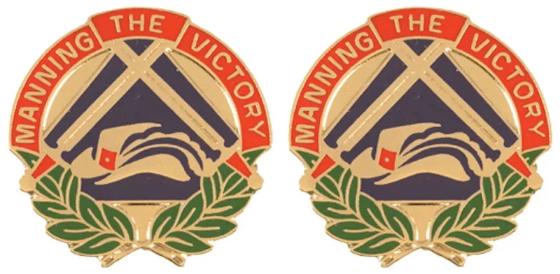 390th pers gp unit insignia pair