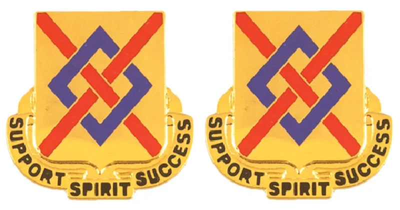 39th support battalion insignia pair support success symbol