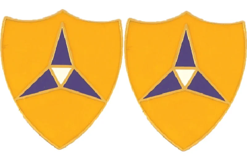 3rd corps distinctive unit insignia pair