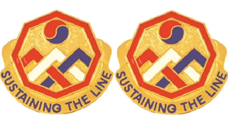 3rd corps support command coscom insignia pair sustaining