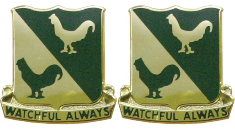 400th mp battalion insignia pair authentic military