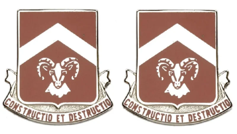 40th engineering battalion insignia pair constructio et destructio