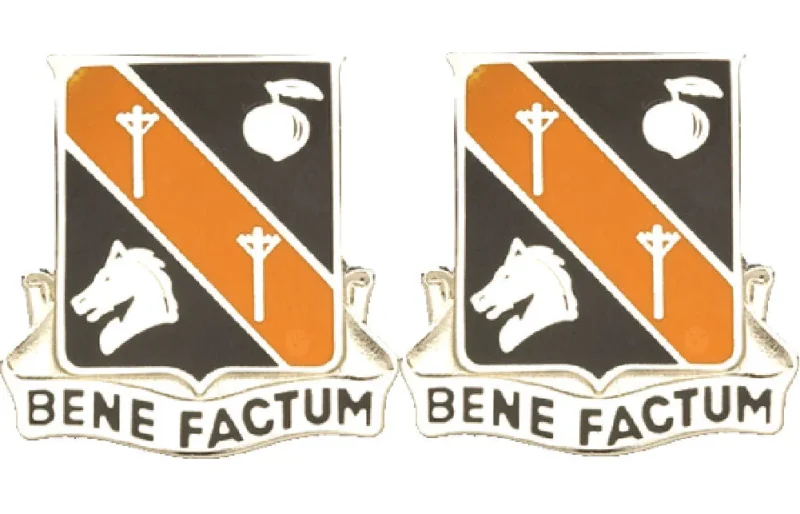 40th signal battalion insignia pair bene factum