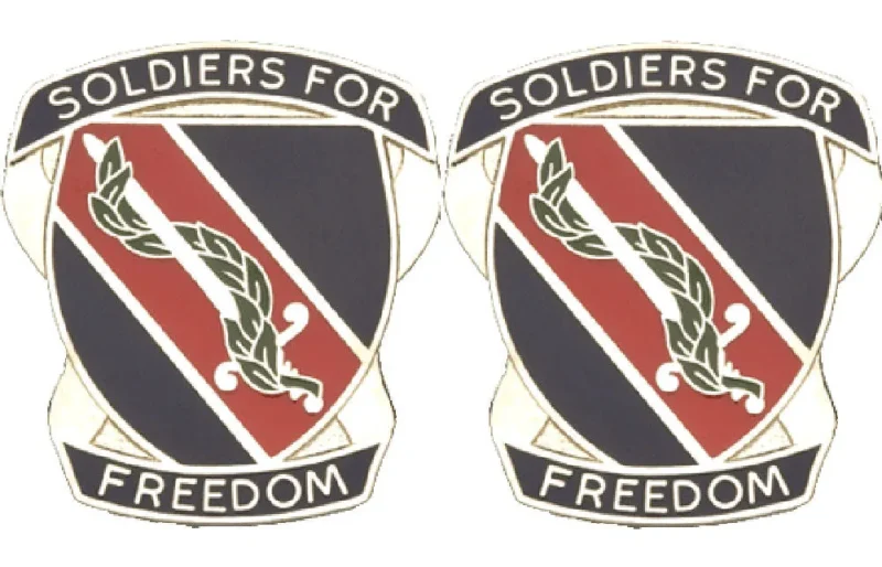 43rd ag battalion insignia pair soldiers for freedom