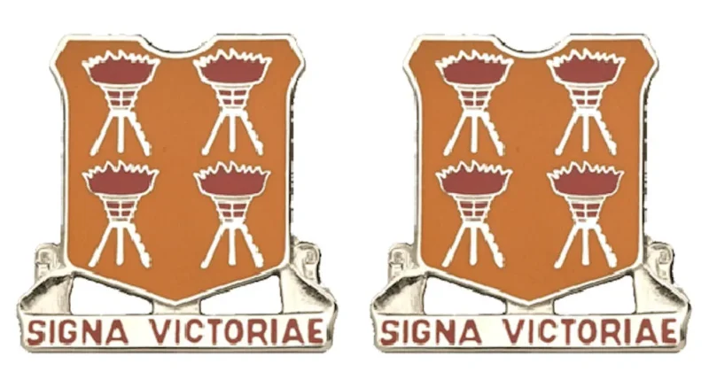 447th signal battalion insignia pair signa victoriae