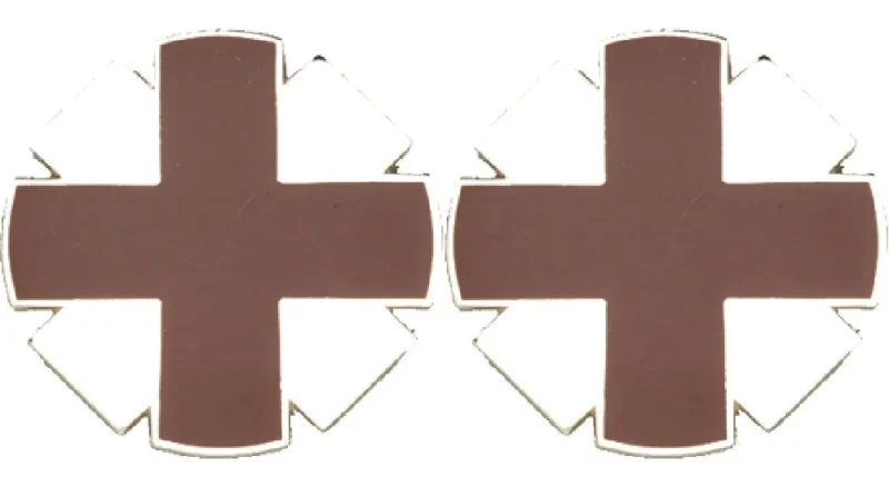 44th medical brigade insignia pair