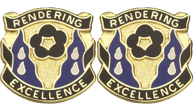 485th chemical battalion usar insignia pair rendering