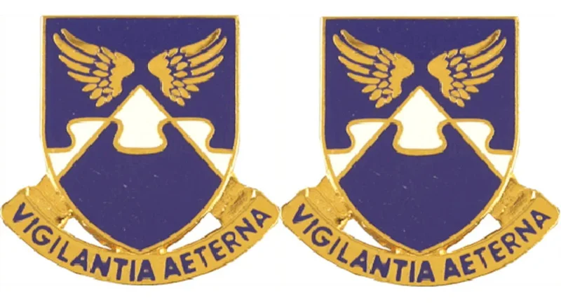 4th aviation battalion insignia pair vigilantia aeterna