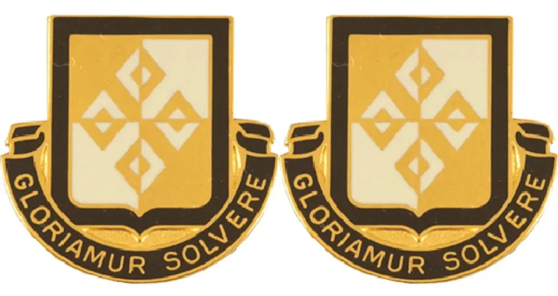 4th finance battalion insignia set gloriamur solvere