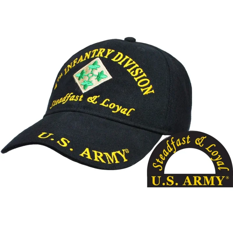 4th infantry division cap steadfast loyal