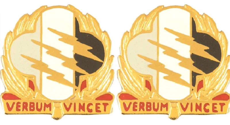 4th psyops group insignia pair verbum vincet