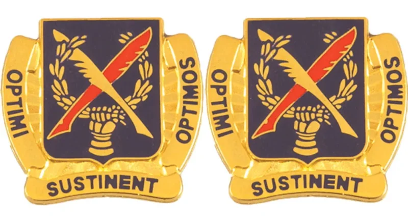 502nd service battalion insignia pair durable authentic