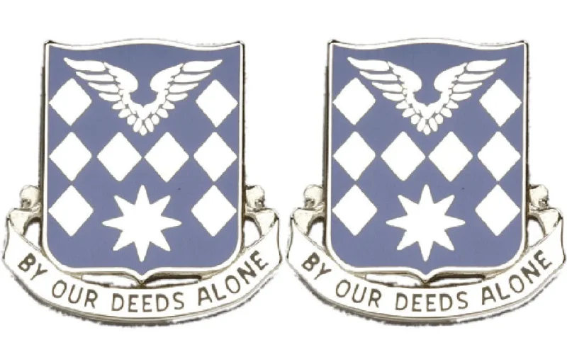 504th aviation battalion insignia pair by our deeds alone