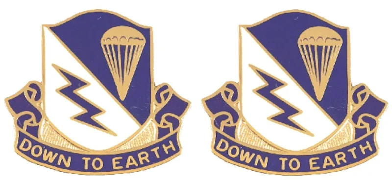 507th infantry distinctive unit insignia pair