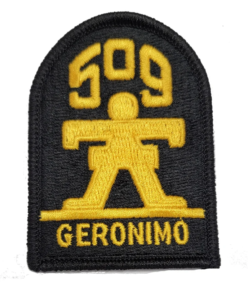 509th infantry patch geronimo assault