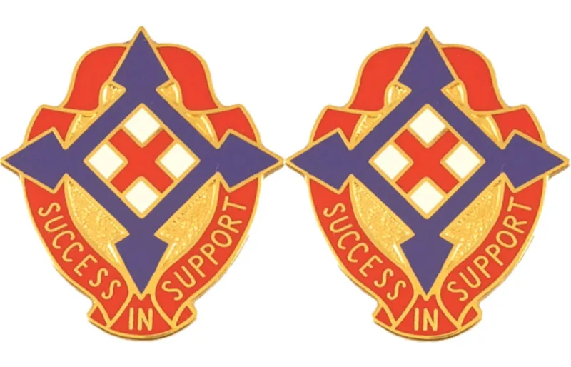 50th support group insignia pair success in service