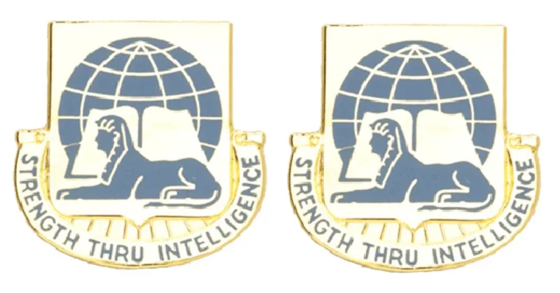 519th military intelligence unit insignia set pair