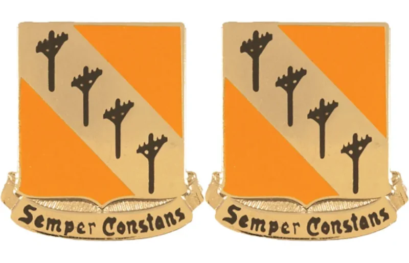 51st signal battalion insignia pair semper constans