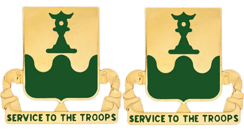 524th support battalion insignia pair distinctive unit design