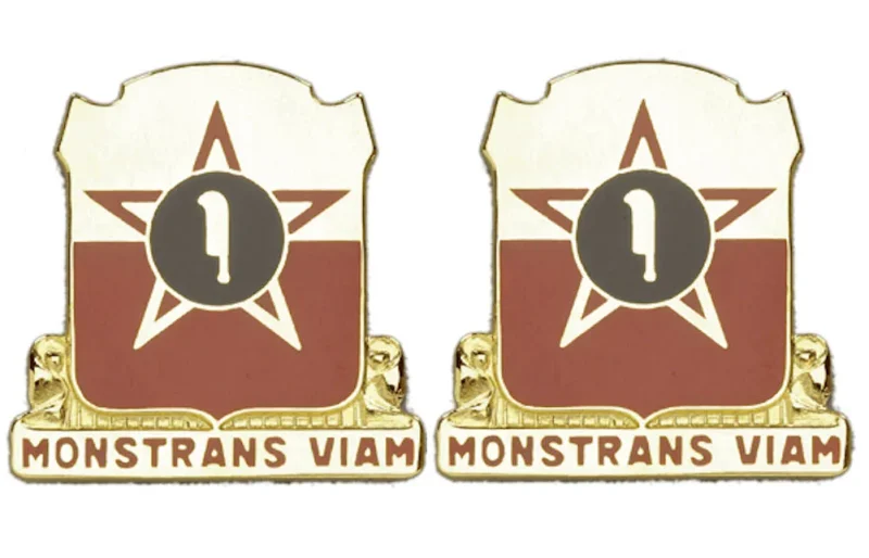 528th arty group insignia pair distinctive unit